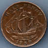 Grande-Bretagne Half Penny Elizabeth II 1959 Ttb/sup - C. 1/2 Penny