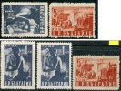 ● BULGARIA  -  Rep. Pop. - 1950  -  N.    630 E 637  Usati  -  Lotto  251 /52 - Usados