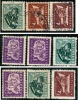 BULGARIA  -  Rep. Pop. - 1951  -  N.    687  E  688   S.g. E Usati  -  Lotto  258 /59 /60 - Unused Stamps