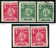 ● BULGARIA  -  Rep. Pop. - 1952  -  N.    702 , 704 S.g.  E  704  Usato + 702* -  Lotto  261 /62 - Oblitérés