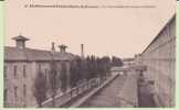 VAL DE MARNE.FRESNES.ETABLISSEMENT PENITENTIAIRE VUE D ENSEMBLE DES PREAUX CELLULAIRES - Fresnes