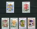 ROMANIA/RUMANIA  1.986  Y&t 3696/01   Serie Completa SETAS      SDL-95 - Lotes & Colecciones