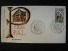 FDC - EPJ - SPD ANDORRE FRANCAISE 1980 MAISON PAL LA PLUS ANCIENNE D´ANDORRE - FDC