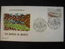 FDC - EPJ - SPD ANDORRE FRANCAISE 1981 LES BORDES DE MEREIG - FDC