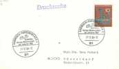 GERMANY  1968 EUROPEAN CHAMPIONSHIP  POSTMARK - Hockey (su Ghiaccio)