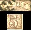 Belgien Mi.N°22 C Plf, Gestempelt Dent. 15;  1866,  Mit Plattenfehler:1.  Rahmen Von POSTES Unten Zwischen E + S Gebroch - 1866-1867 Blasón