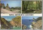 Jolie CP Angleterre King Arthur's Country Tintagel - Pays Du Roi Arthur - Other & Unclassified
