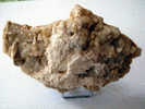 FLUORINE CRIST SUR QUARTZ ET BARYTINE  13,5  X 8 Cm   JOSAT - Minerals