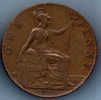 Grande-Bretagne 1 Penny Edouard VII 1908 Tb/ttb - D. 1 Penny