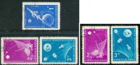 ● BULGARIA  -  Rep. Pop. - 1963   - SPAZIO  -  N.  1194 / 96   Usati , Serie Completa  -  327 /28 - Usados