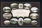 Super Early Multiview Postcard 11 Views Worcester Worcestershire - 282 - Andere & Zonder Classificatie