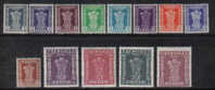 PC336 - INDIA , Francobolli Di Servizio N. 23/35  *** - Official Stamps