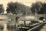 BATEAUX - PENICHE - 31 - HAUTE GARONNE - TOULOUSE - LES PONT JUMEAUX Sur Le CANAL Du MIDI - Binnenschepen