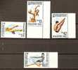 Bulgaria 1985 European Swimming Champ`s. Sofia ( **) MNH - Unused Stamps
