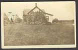 United States PPC Real Photo House In Woodville Wisconsin Cancelled 1922 To Denmark Washington (2 Scans) - Other & Unclassified