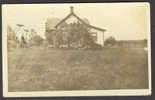 United States PPC Real Photo House In Woodville Wisconsin Cancelled 1922 To Denmark Washington (2 Scans) - Autres & Non Classés