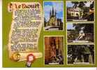 LE FOUAET -  5 Vues : Chapelles  :  St Fiacre, Ste Barbe, St Michel, Statue Ste Barbe, Beffroy Ste Barbe - Légende - Le Faouet
