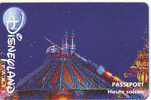 + PASSEPORT DISNEYLAND PARIS SPACE MOUNTAIN ADULTE N° S049530 0150.00 VALIDE 1 JOUR APRES 17:00H ETAT COURANT - Pasaportes Disney