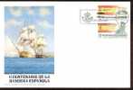 ESPAÑA 1985 Carte Maximum 2º CENTENARIO DE LA BANDERA ESPAÑOLA - Enveloppes
