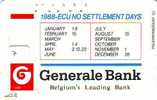 Télécarte Japon Banque BANK Banco (7)  GENERAL BANK - Autres & Non Classés