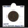 HOLANDA  2 1/2  CENTIMOS  BRONCE  1.880  MBC+/VF+  KM#108     DL-6577 - 1849-1890 : Willem III