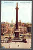 United Kingdom PPC Nelson´s Column Trafalgar Square London To Denmark 1958 (2 Scans) Queen Elizabeth II - Trafalgar Square