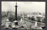 United Kingdom PPC Real Photo Trafalgar Square London To Denmark 1958 (2 Scans) Queen Elizabeth II - Trafalgar Square