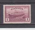 Canada YT 224 * : Ferry-boat - Unused Stamps