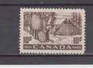 Canada YT 241 * : Tannerie , Séchage Des Peaux - Unused Stamps