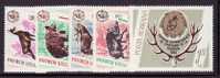 ROMANIA 1965 Michel No 2460 - 2464  MNH - Ungebraucht