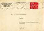 A00031 - Carte Postale Norvège - 21-01-1955 - 1.95 - Lettres & Documents