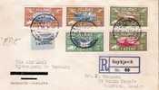 Isl022/  ISLAND - Allthing Luftpost Nach London, FDC 1.6.30 - Cartas & Documentos