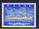 GR Griechenland 1958 Mi 669** Passagierschiff - Neufs