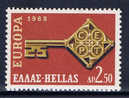 GR Griechenland 1968 Mi 974** EUROPA - Nuevos
