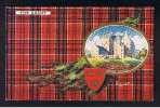 Raphael Tuck Oilette Postcard Scottish Clans Grant Castle Tartan  - Ref 284 - Moray