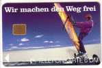 VOLKSBANK  ( Germany Rare Card ) * Bank Banque Banks Banques Banco Banca Spaarbank Banc * Surfing Sailboard Surf Voile - Reclame