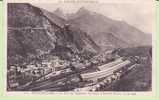 SAVOIE.MODANE.GARE LE FORT DU REPLATON AU FOND L AIGUILLE DORAN - Modane