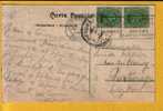 137 Op Kaart Met Mekanische Vlagstempel OLYMPIADE 1920 ANVERS Van ANTWERPEN 6 - Summer 1920: Antwerp