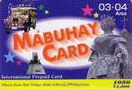 Télécarte Prépayée PHILIPPINES - Voiture Et Statue - Prepaid Mabuhay Card - 01 - Philippinen