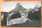 D732 Gruyères Le Béluard Et La Dent De Broc. Tampon Gruyères 1951 Vers Lyon. Glasson Bulle 8708. - Broc