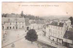 CPA - ECOUEN - VUE D'ENSEMBLE PRISE DU CLOCHER DE L'EGLISE - 16 - ANIMEE - HOTEL DE LA MAIRIE - FRUITERIE PRIMEURS - - Ecouen