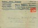 Paix 283 Sur Lettre Des Ets Fautrel Au Mans , Pour  Chalon-sur-Saône - 1932-39 Vrede