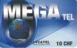 Prepaid Card Lycatel ° Mega Tel - Espacio