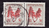 AFRIQUE Du SUD   1961  -    YT 249  Scott 255   -  Coral Tree Flower  1c  -  Oblitéré - Oblitérés