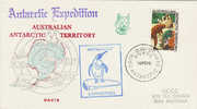 AAT-1970 Antarctic Expedition DAVIS Base FDC - Autres & Non Classés