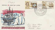 AAT-1973 Cook  CASEY Base  Wesley FDC - Altri & Non Classificati