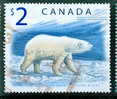 1998 $2 Polar Bear  #1698 - Usati