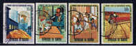 BU Burundi 1969 Mi 502-05A Afrikanische Entwicklungsbank - Used Stamps