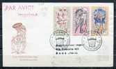 CECOSLOVACCHIA – CZECHOSLOVAKIA -  TCHECOSLOVAQUIE - 15/06/1960 - SPORT - YT 1086/1088 - FDC - Gymnastique