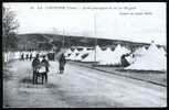 23 La Courtine, Camp, Allée Principale De La 1re Brigade, Animée, éd. De Juillet 1909 -59-voyagé En 1910 - La Courtine